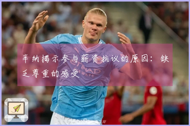 辛纳揭示参与薪资抗议的原因:缺乏尊重的感受