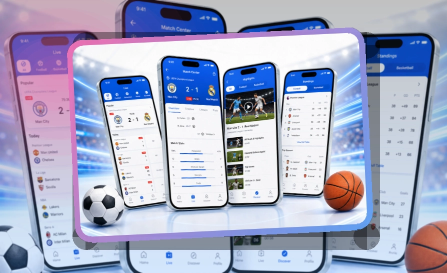 华体会 App核心亮点,赛程比分更好找 页面展示
